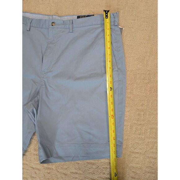 NWT Polo Ralph Lauren Shorts Mens Size 40 Blue Chino Classic Fit 9 Inch Inseam - Picture 5 of 8
